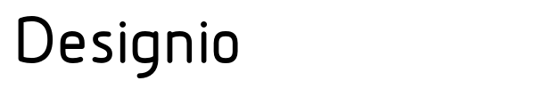 Designio font preview